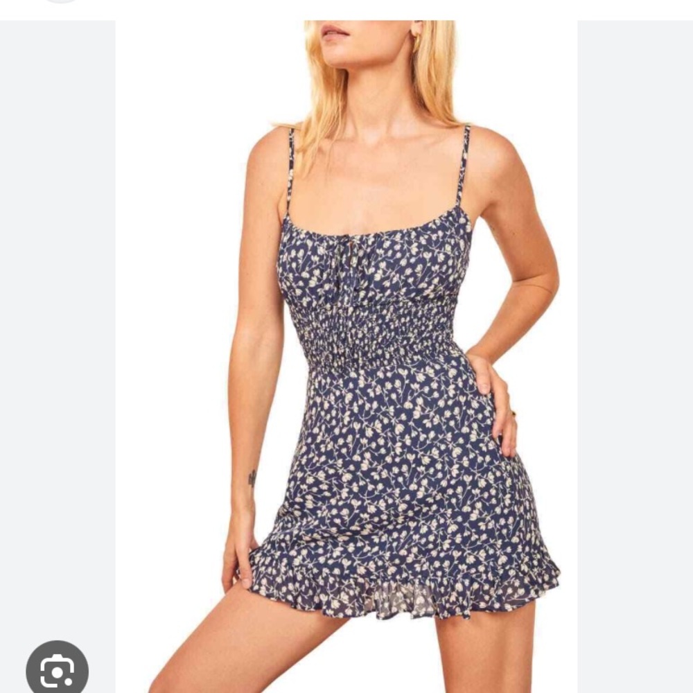 Fraise Floral Dress Reformation